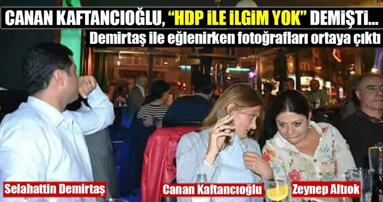 Canan Kaftancıoğlu’nun Selahattin Demirtaş ile eğlenirken fotoğrafları ortaya çıktı