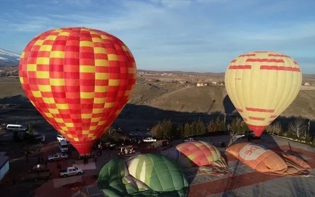 Kapadokya’da turistlerin balon turunda yeni adresi
