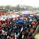 Emeğe Saygı mitingi düzenledi