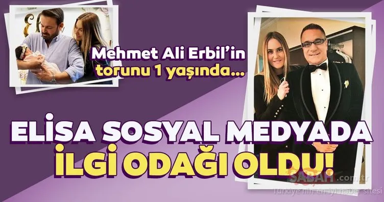 Ünlü şovmen Mehmet Ali Erbil’in torunu 1 yaşında… Sezin Erbil’in kızı Elisa sosyal medya ilgi odağı oldu!