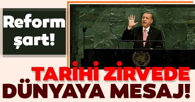 Başkan Erdoğan BM Genel Kurulu’nda dünyaya online mesaj verecek! İşte gündemindeki konular...