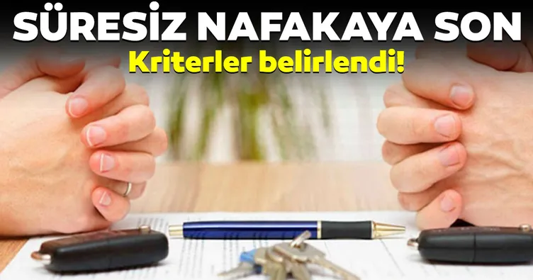Ömür boyu nafaka kalkıyor mu? İkinci yargı paketi ile ömür boyu nafaka konusu düzenlenecek mi?