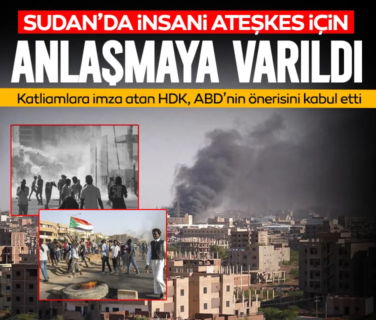 Sudan’da Hızlı Destek Kuvvetleri, ABD’nin insani ateşkes önerisini kabul etti