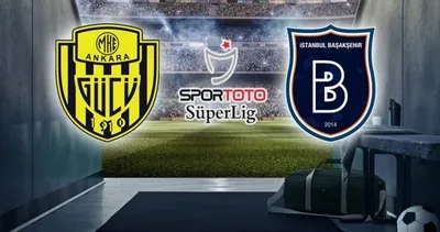 Başakşehir Ankaragücü ZTK maçı ne zaman, saat kaçta ve hangi kanalda? Ziraat Türkiye Kupası yarı final Başakşehir Ankaragücü maçı yayın saati, kanalı