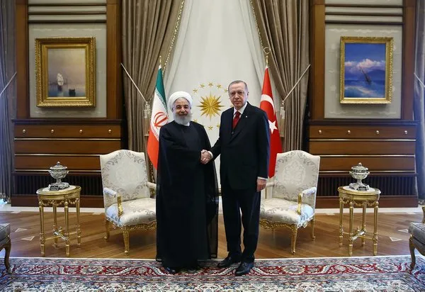 İran Cumhurbaşkanı Hasan Ruhani Ankara'da