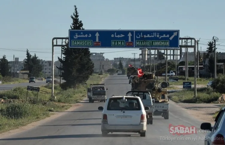 TSK konvoyundan İdlib’de devriye