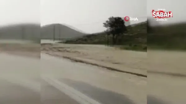 Eskişehir’in Günyüzü ilçesini sel vurdu | Video