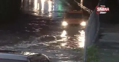 Son dakika: İstanbul Bayrampaşa’da alt geçidi su bastı, ulaşıma kapandı | Video