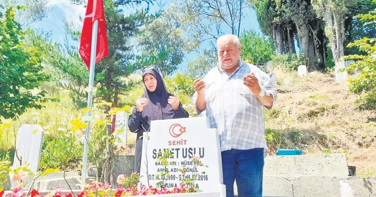 Acısı taze, gururu dağ gibi bir anne