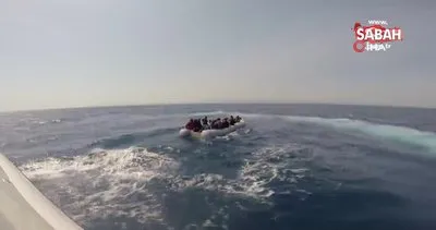 32 düzensiz göçmen böyle kurtarıldı | Video