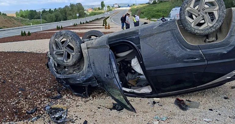 Aksaray’da feci kaza: 1 ölü, 2 yaralı