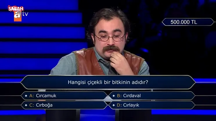 Kim Milyoner Olmak İster’de yaşı ve görüntüsüyle sosyal medyada ilgi toplamıştı! 500 bin TL’lik o soruyu açtırdı!