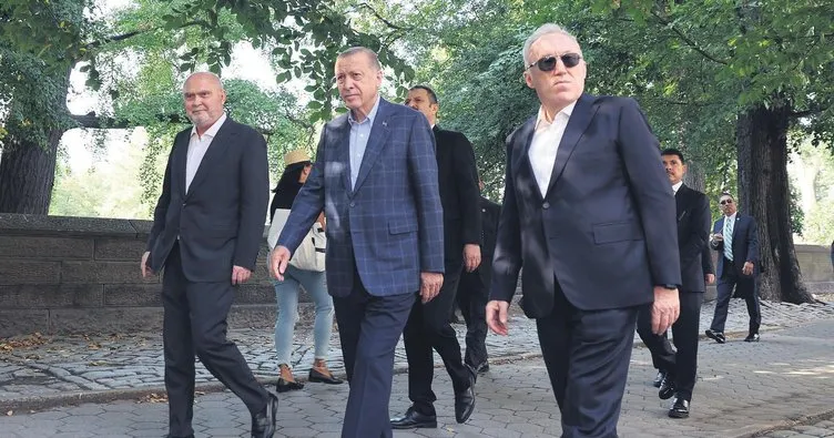 Central Park’ta bir dünya lideri