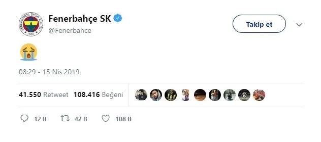 Galatasaray’dan Fenerbahçe ağlama mesajı!