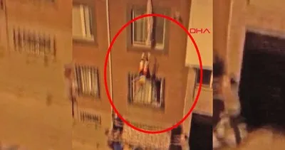 Son dakika haberi: Eskişehir’de apartmandan atlayan kadınının polisin gerdiği çarşafla düşme anı kamerada | Video