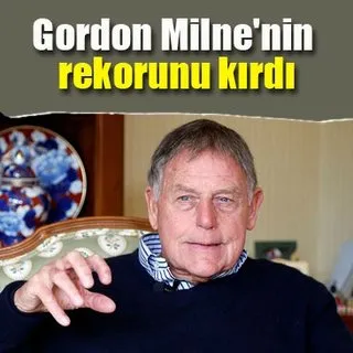 Hüseyin Eroğlu, Gordon Milne'nin rekorunu kırdı