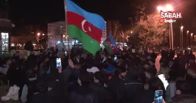 Azerbaycan halkı Aliyev’in galibiyetini kutluyor | Video