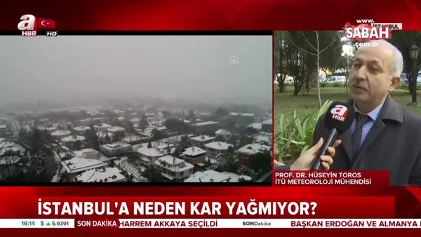 İstanbul'a beklenen kar neden yağmadı?