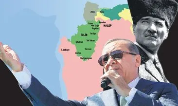Erdoğan, Atatürk’ün hedef gösterdiği sınırları savunuyor