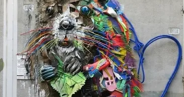 Çöpten çıkan enfes heykeller