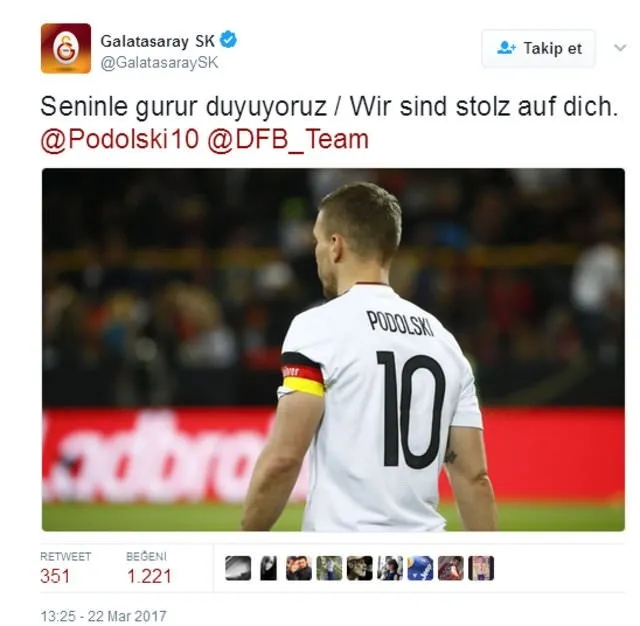 Lukas Podolski, Almanya Milli Takımı’na veda etti