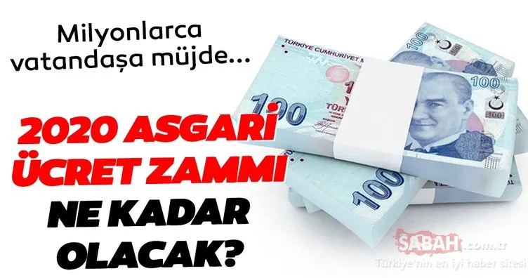 Asgari Ücret zammı 2020 ne kadar olacak? Başkan Erdoğan’dan asgari ücrete yapılacak zam ile ilgili son dakika açıklaması!