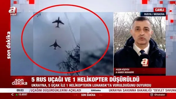 SON DAKİKA: Ukrayna 5 Rus uçağı ve bir helikopterini düşürdü! Dünya bu görüntüleri konuşuyor: Rus savaş uçakları...