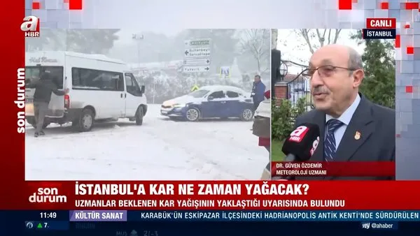 SON DAKİKA | İstanbul'a kar ne zaman gelecek? Kutup soğukları için Meteoroloji Uzmanı canlı yayında tarih verdi