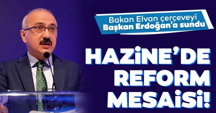 Son dakika: Hazine’de ’Reform mesaisi: Bakan Elvan çerçeveyi Başkan Erdoğan’a sundu