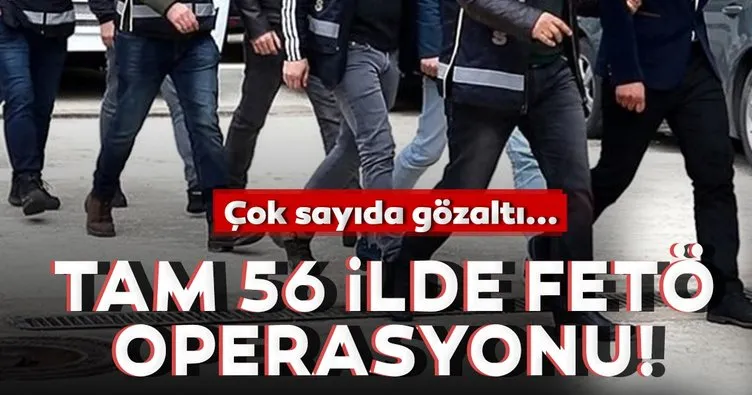 İzmir merkezli 56 ilde FETÖ’ye darbe! 119’u muvazzaf asker 167 gözaltı kararı