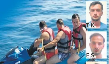 3 FETÖ’cü jet ski ile Komşu’ya kaçamadı