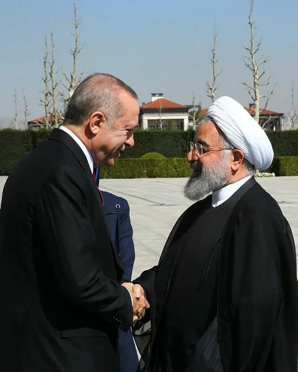 İran Cumhurbaşkanı Hasan Ruhani Ankara'da
