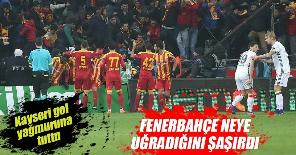 Kayserispor Fenerbahce Mac Sonucu Spor Haberleri
