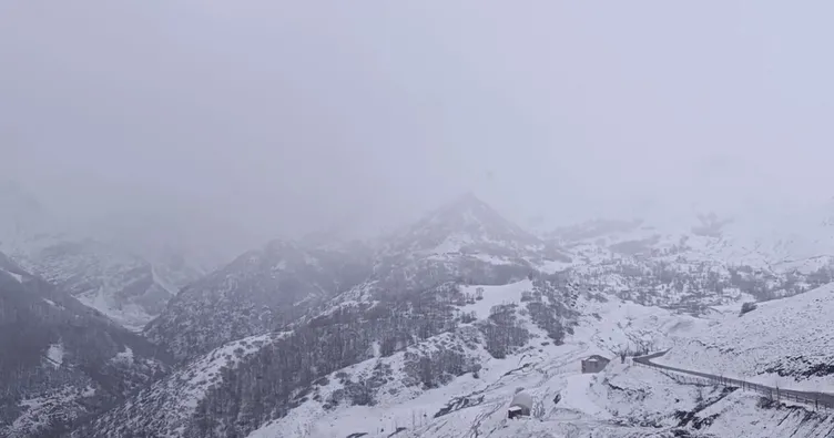 Tunceli’ye Mayıs ayında kar sürprizi