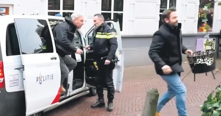 Polis desteğinde küstahlık