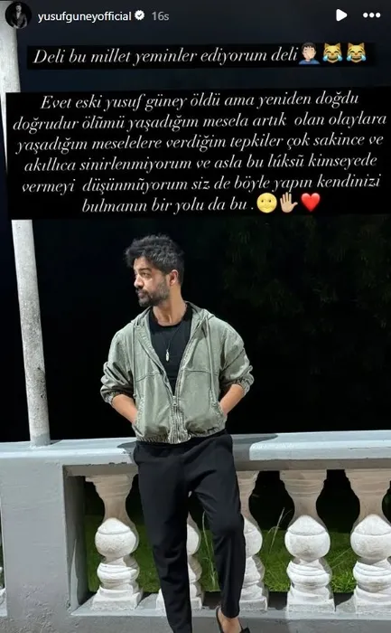 Astral seyahat için bir sonraki durağı belli oldu! Yusuf Güney düştüğü notla dikkat çekti: Eski Yusuf öldü ama yeniden doğdu