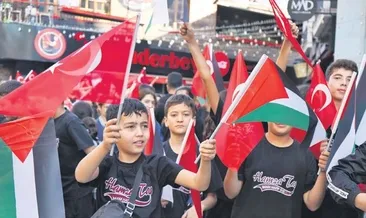 Türkiye tek yürek Filistin’in yanında