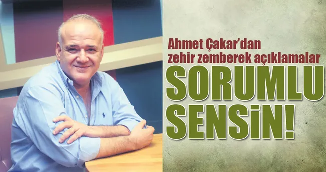 Futbol bu haldeyse baş sorumlusu da sensin