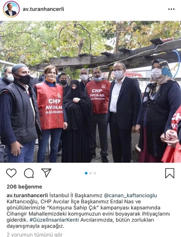 Son dakika... CHP'li Başkan çarşaflı kadınla çektirdiği fotoğrafı sildi!