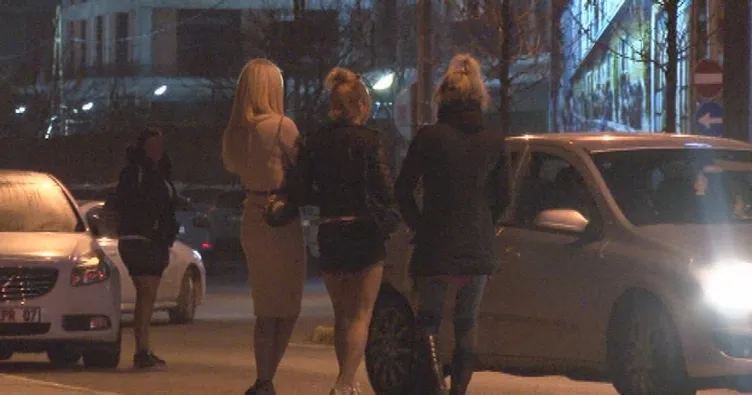 Sokak ortasında fuhuş pazarlığı