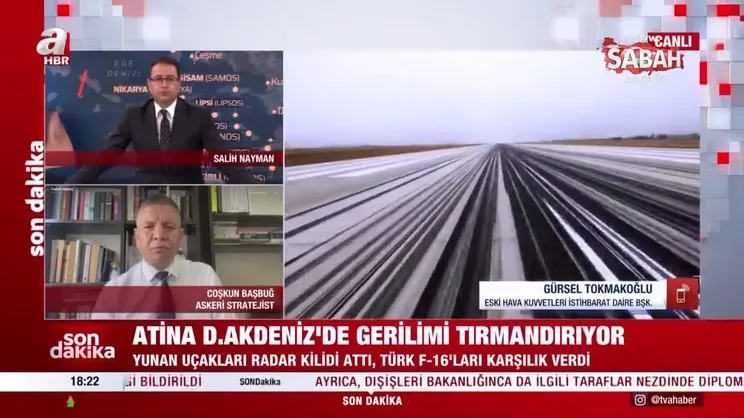 Terör ve Güvenlik Uzmanı Coşkun Başbuğ Yunanistan'ın tacizini değerlendirdi: ABD, Yunanistan'ı 51. eyaleti gibi kullanıyor | Video