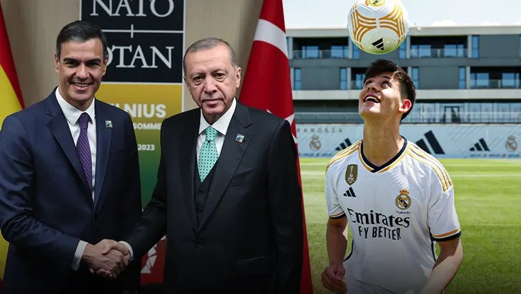 Arda Güler transferin yankıları NATO Zirvesi’ne kadar uzandı! Başkan Erdoğan ile İspanya Başbakanı arasında Arda Güler sohbeti: Çok büyük futbolcuymuş