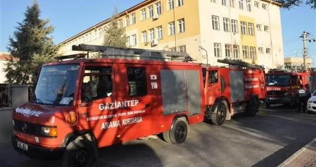 Gaziantep’te okula molotof kokteylli saldırı