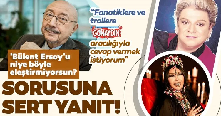 Zeki Müren çıkışı ile ses getiren Özdemir Erdoğan’dan ’Bülent Ersoy’u niye böyle eleştirmiyorsun? sorusuna yanıt!