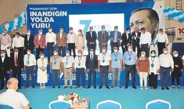 İlçe kongreleri Manavgat ile bitti