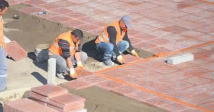 Selçuklu Meydanı tamamlanıyor