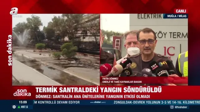 Bakan Dönmez'den Yeniköy Kemerköy Termik Santrali açıklaması!
