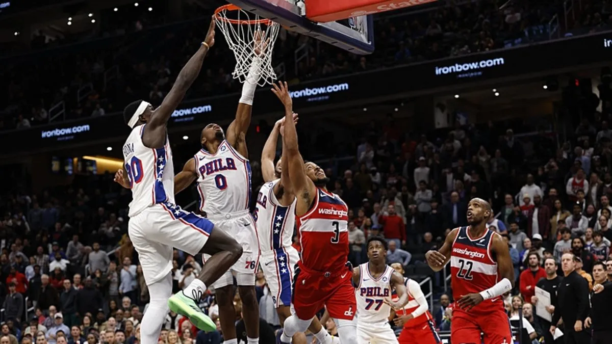 NBA’de Philadelphia 76ers 4’te 4 yaptı! NBA’de Philadelphia 76ers 4’te 4 yaptı!
