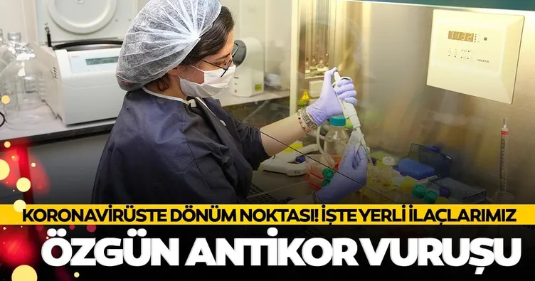 Virüse özgün antikor vuruşu