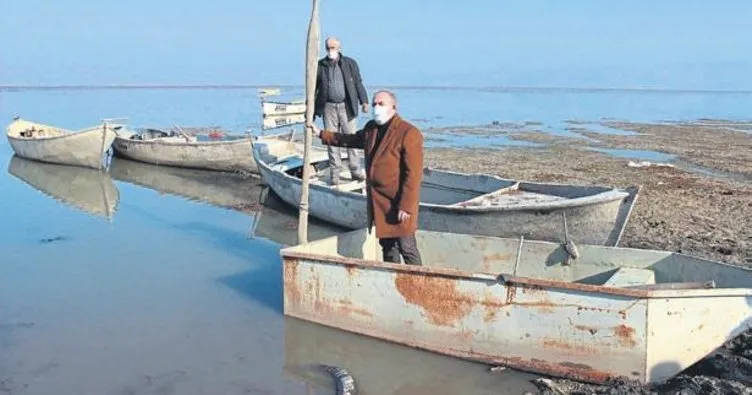 Marmara Gölü’nde kuraklık tehlikesi